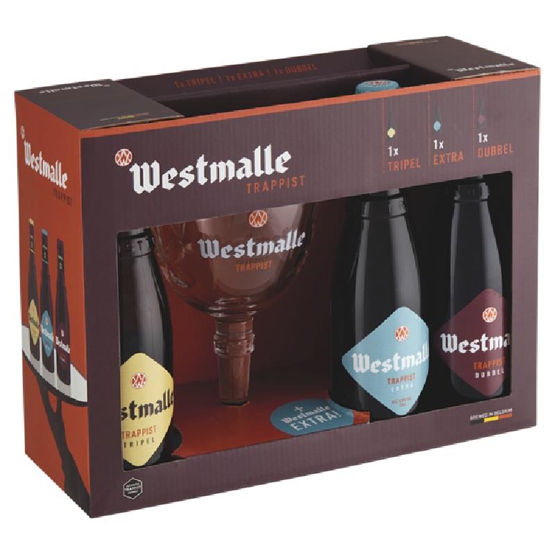 Westmalle Glass Gift Pack