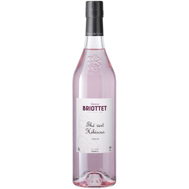 Edmond Briottet The Vert Hibiscus (Green Tea and Hibiscus) Liqueur
