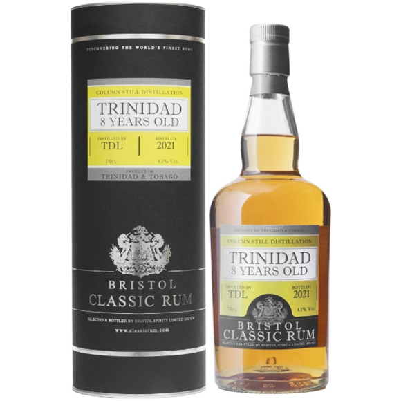 Bristol Classic Rum Trinidad 8 Year Old