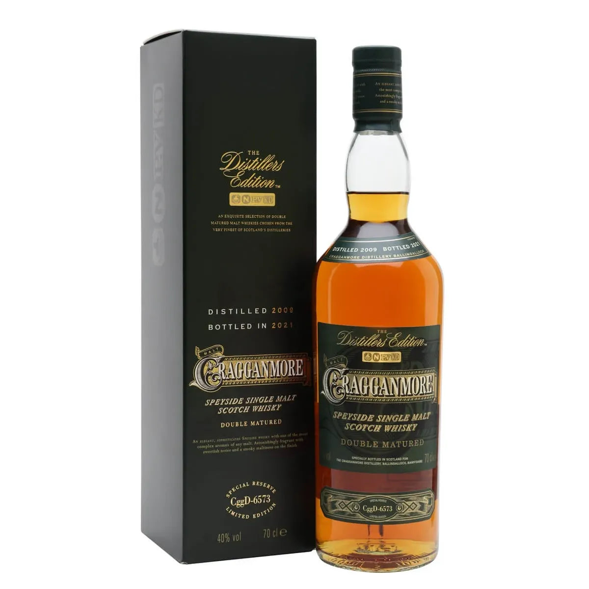 Cragganmore 2009 (Bottled 2021), Distillers Edition, Port Wood Finish