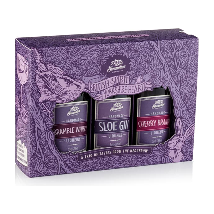 Hedgerow Liqueurs Triple Gift Pack (3x5cl)