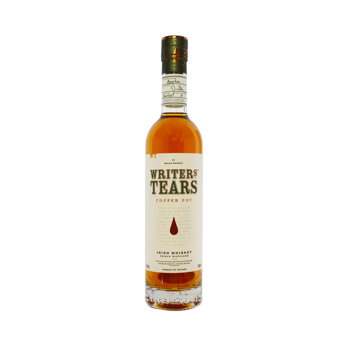 Writer's Tears Copper Pot Irish Whiskey