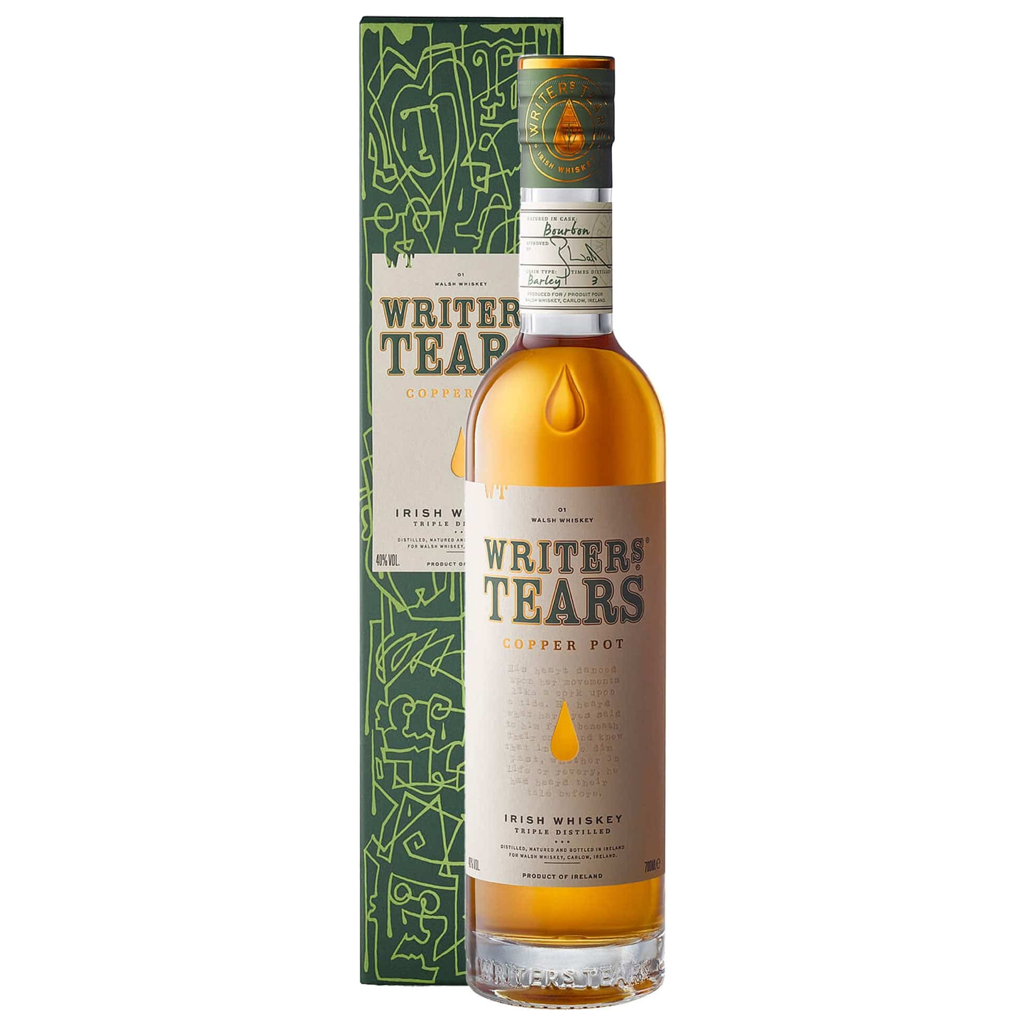 Writer's Tears Copper Pot Irish Whiskey