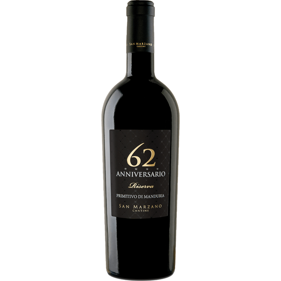 Primitivo di Manduria Riserva '62 Anniversario' San Marzano 2019