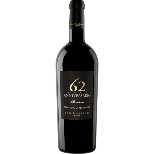 Primitivo di Manduria Riserva '62 Anniversario' San Marzano 2019
