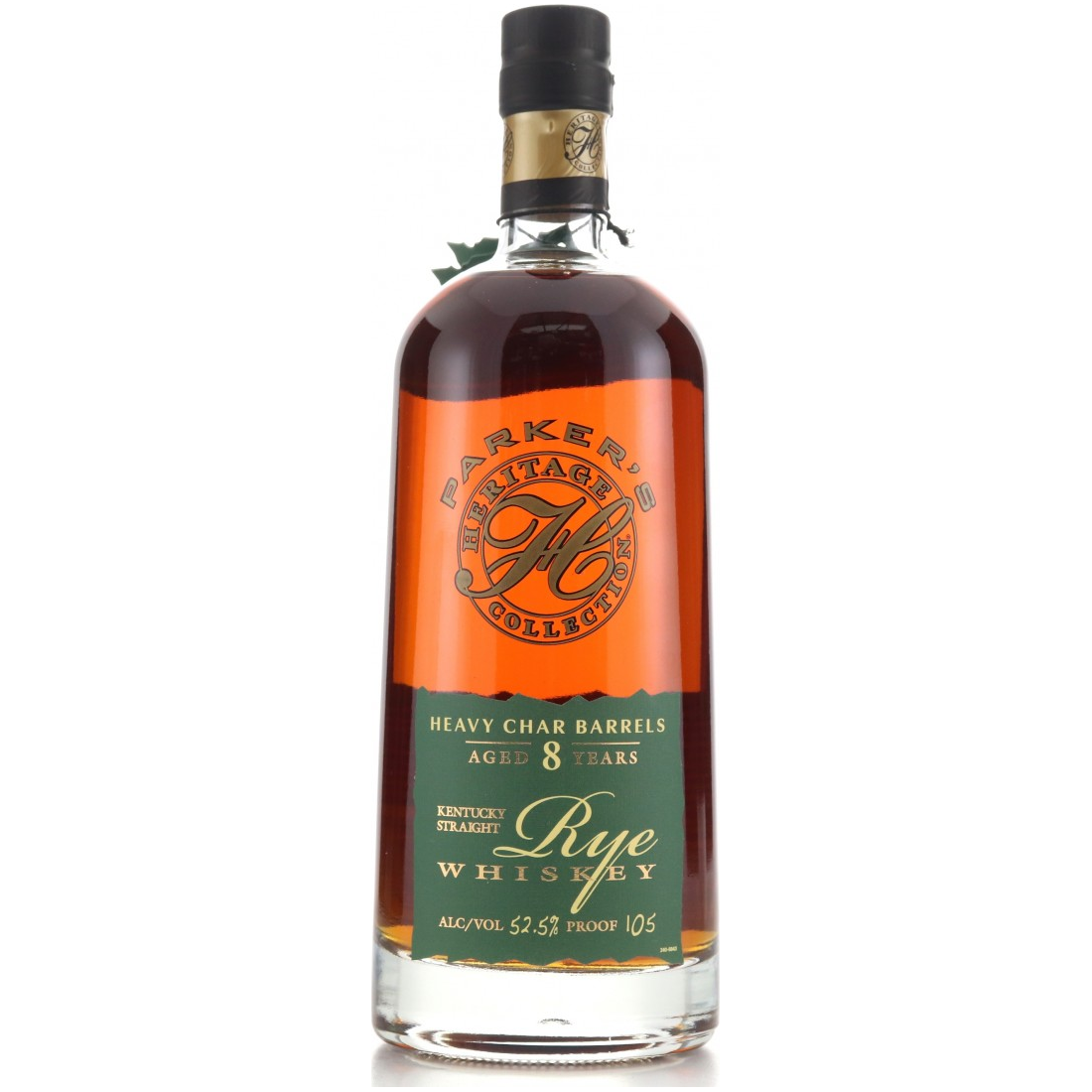 Heaven Hill Parkers Heritage Collection 8 Year Old Rye Heavy Char Barrels