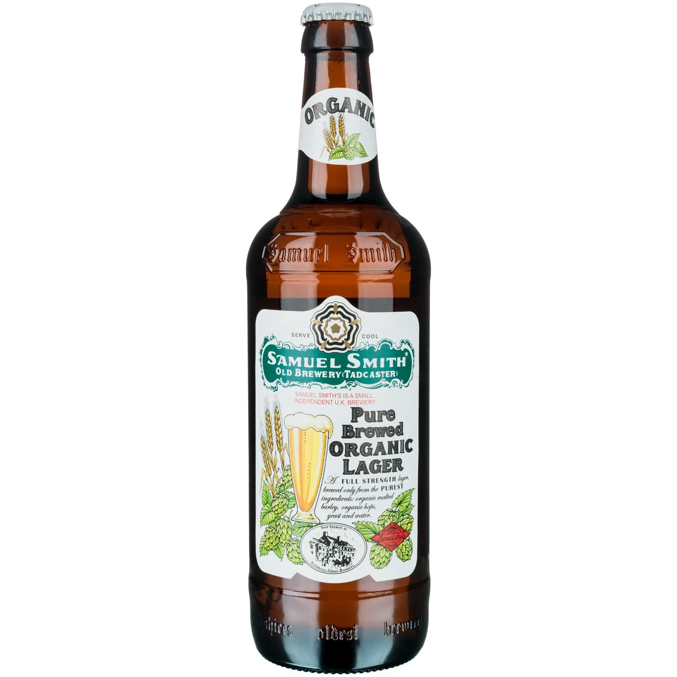 Pure Brewed Organic Lager Samuel Smith 550ml