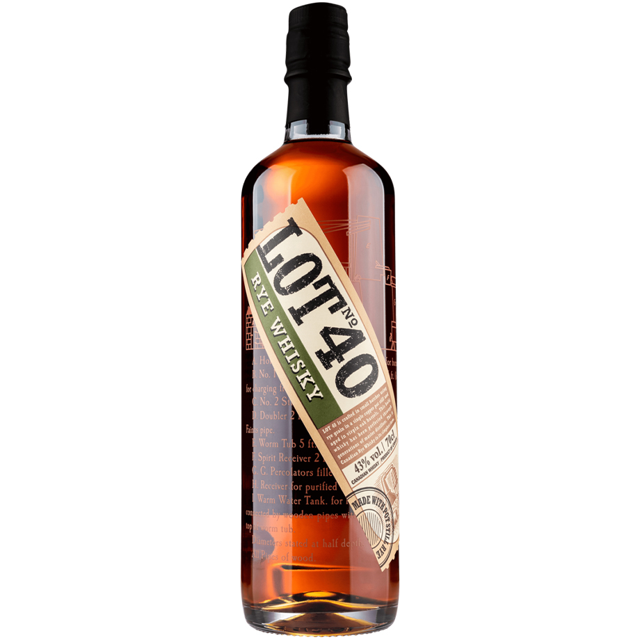 Corby Distillers Lot 40 100% Rye