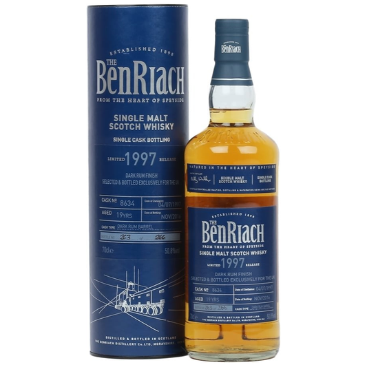BenRiach 1997 19 Year Old Cask #8634 - UK Exclusive