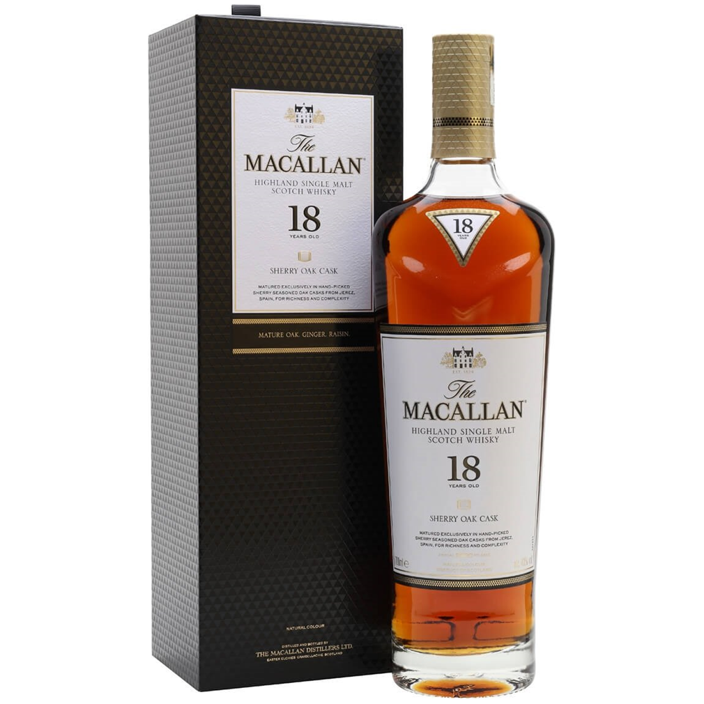 Macallan 18 Year Old Sherry Oak 2022 Release