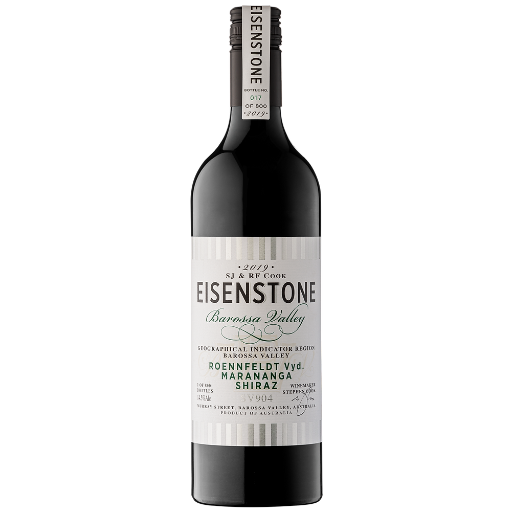 Eisenstone Roennefldt Vineyard Marananga Shiraz SV904 2019