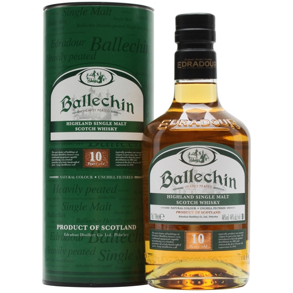 Edradour Ballechin 10 Year Old Heavily Peated