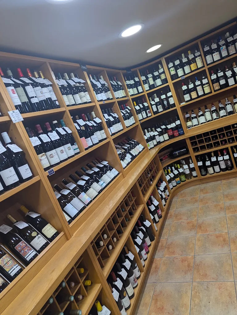 The wine room